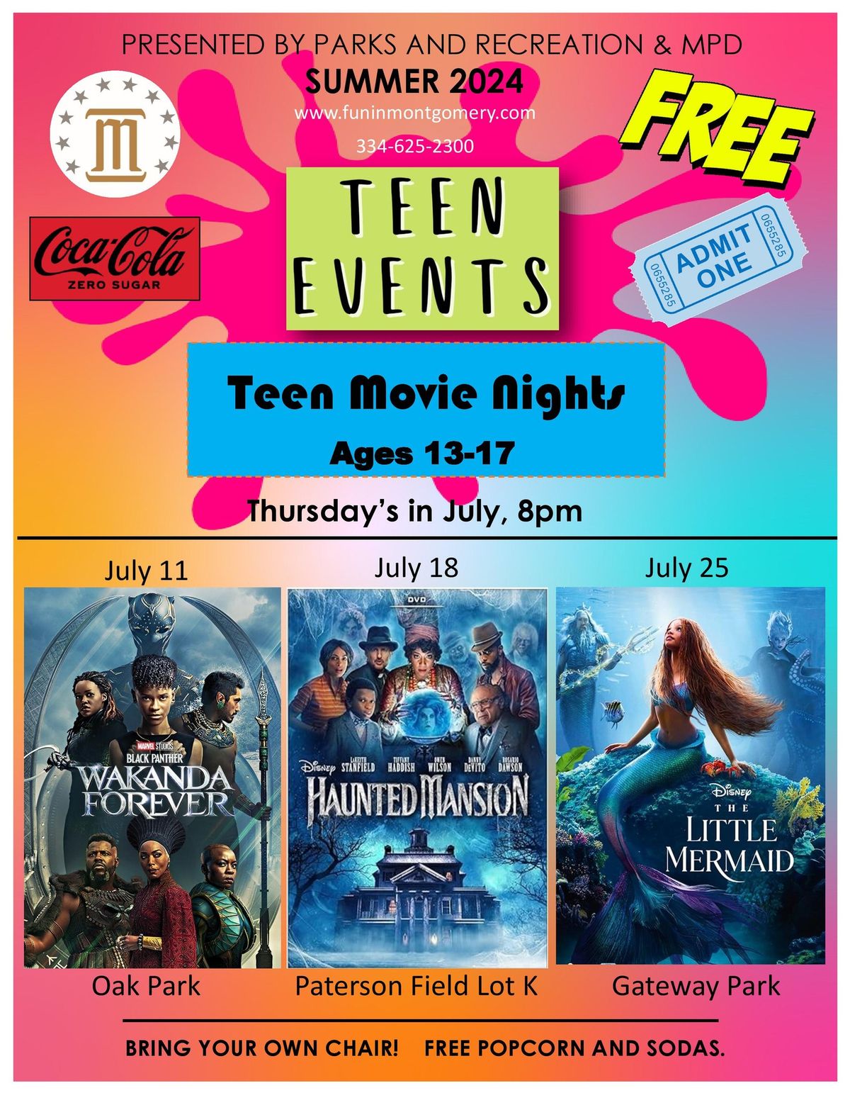 Teen Movie Night: The Little Mermaid