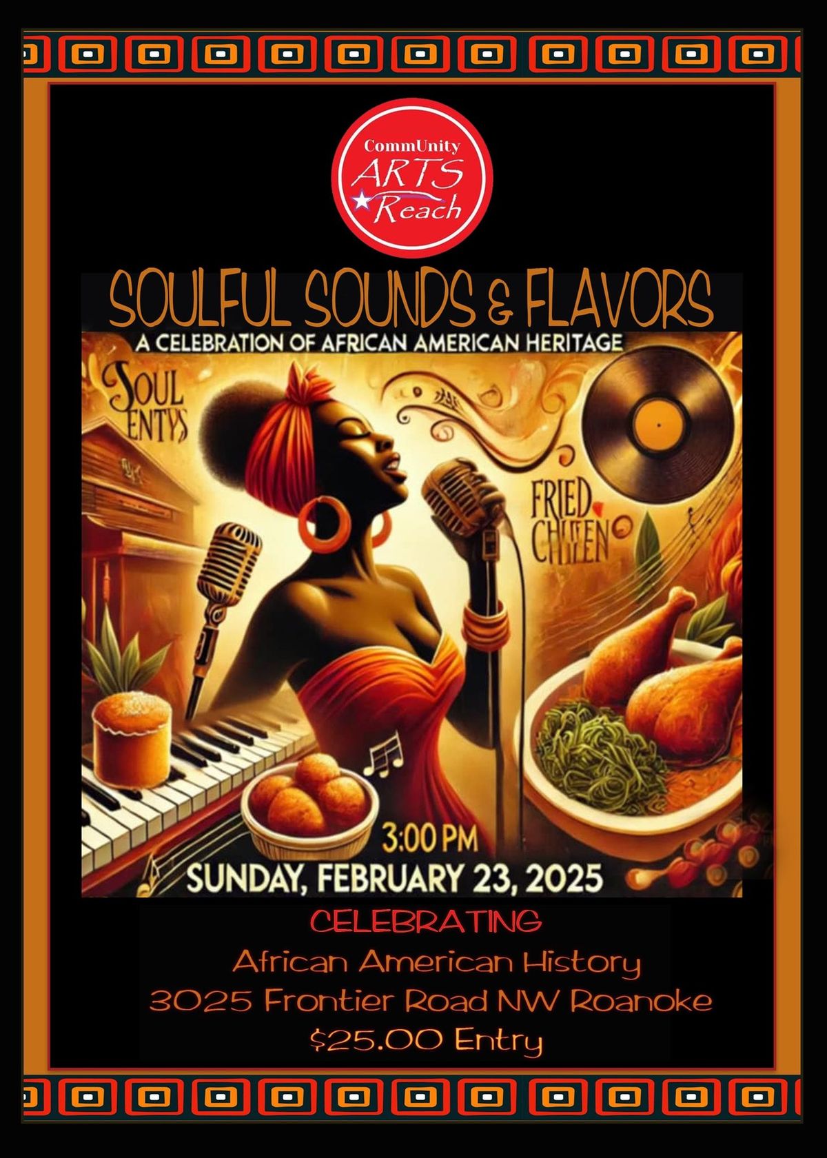 Soulful Sounds & Flavors at CommUNITY ARTSreach! 