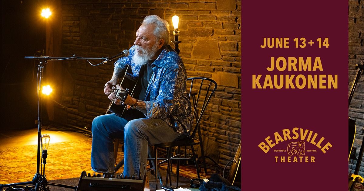 Jorma Kaukonen 2 Nights in Woodstock