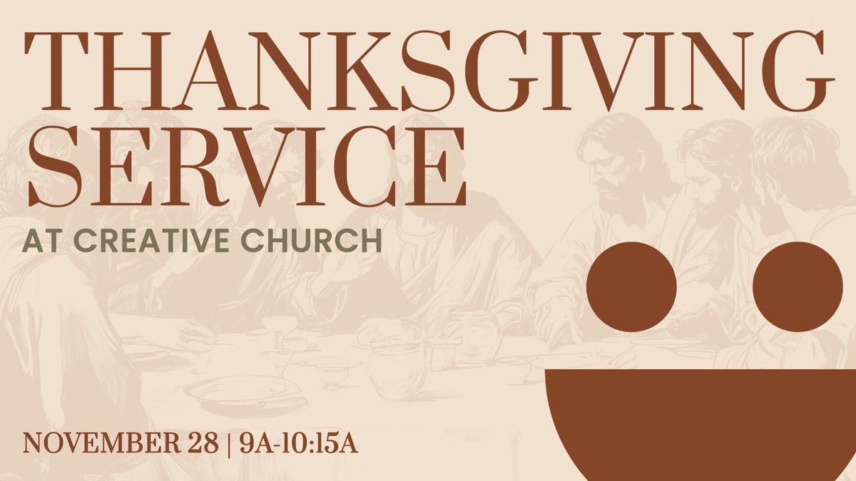 Thanksgiving Day Service 