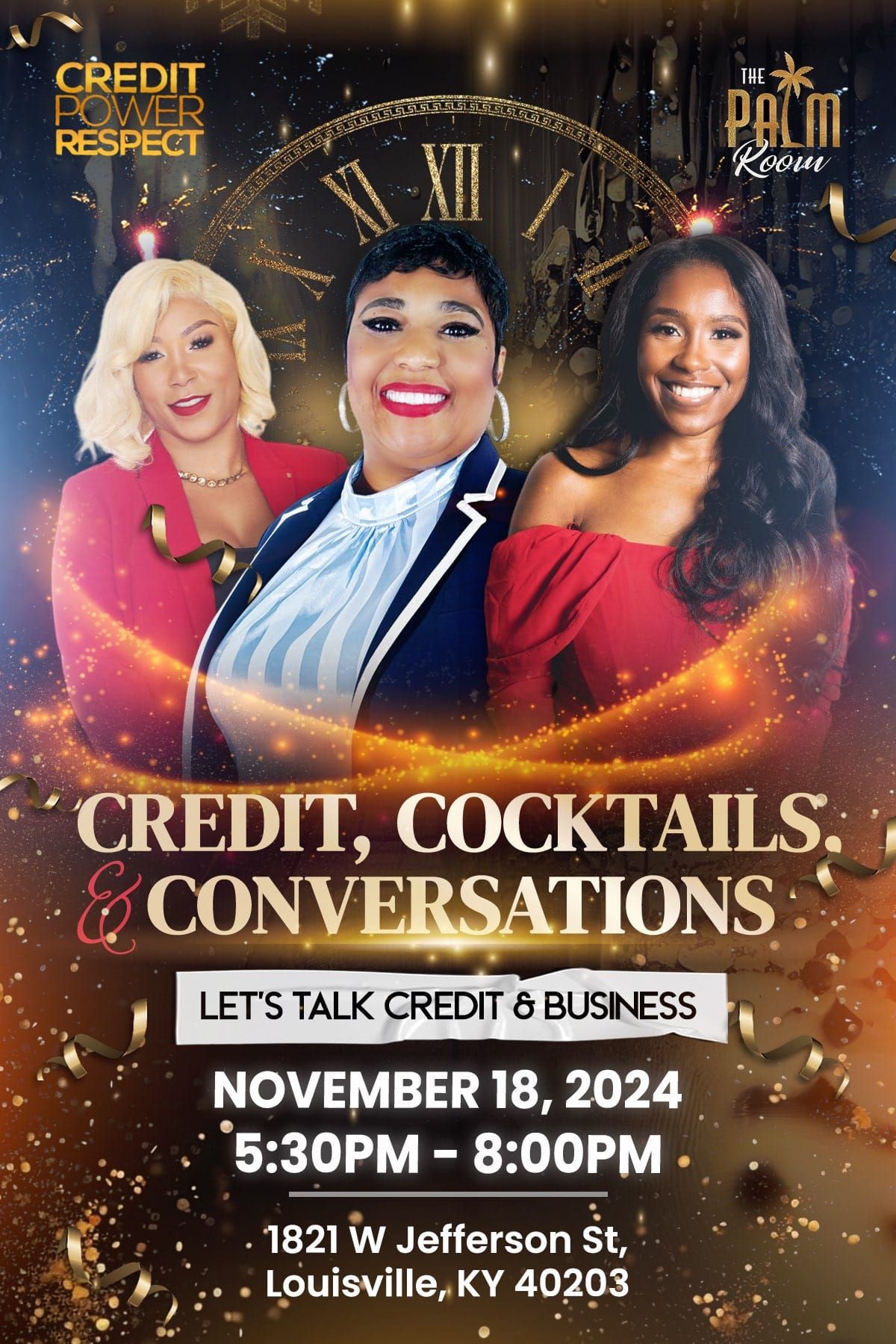 Credit, Cocktails and Conversation 