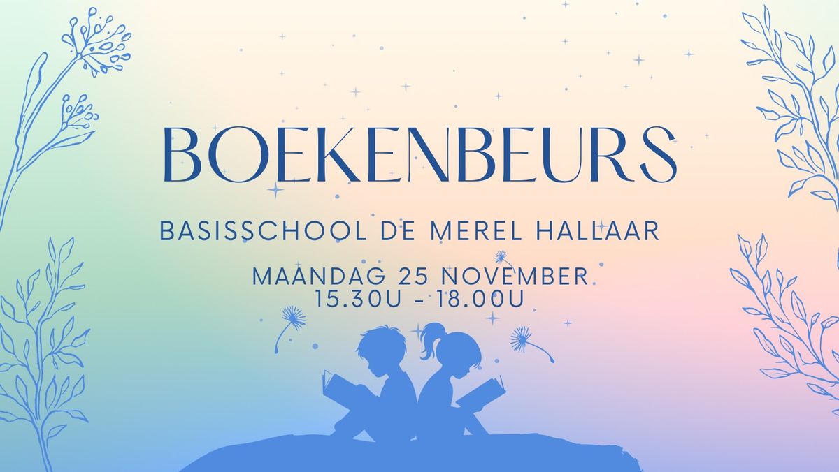 Boekenbeurs - Basisschool de merel (i.s.m. Boekhandel Pardoes)