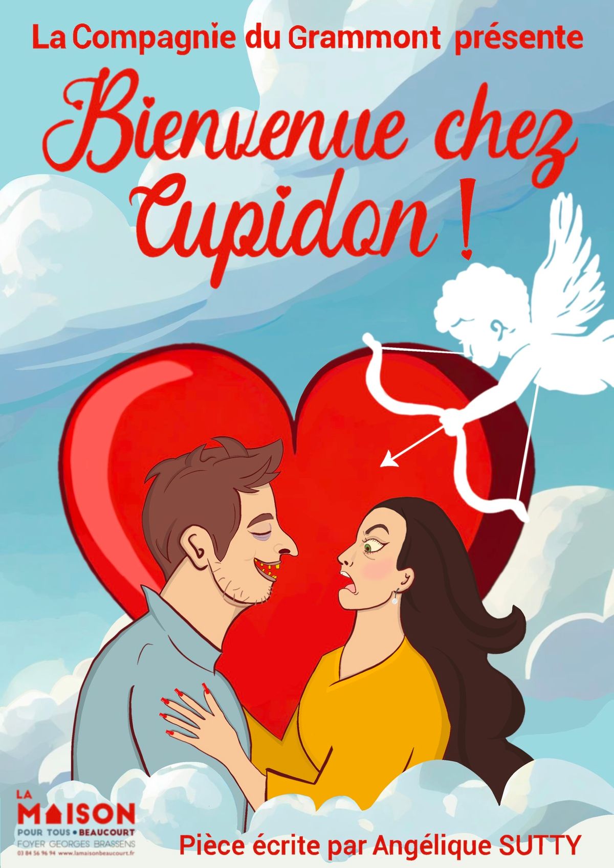 TH\u00c9\u00c2TRE "BIENVENUE CHEZ CUPIDON !"