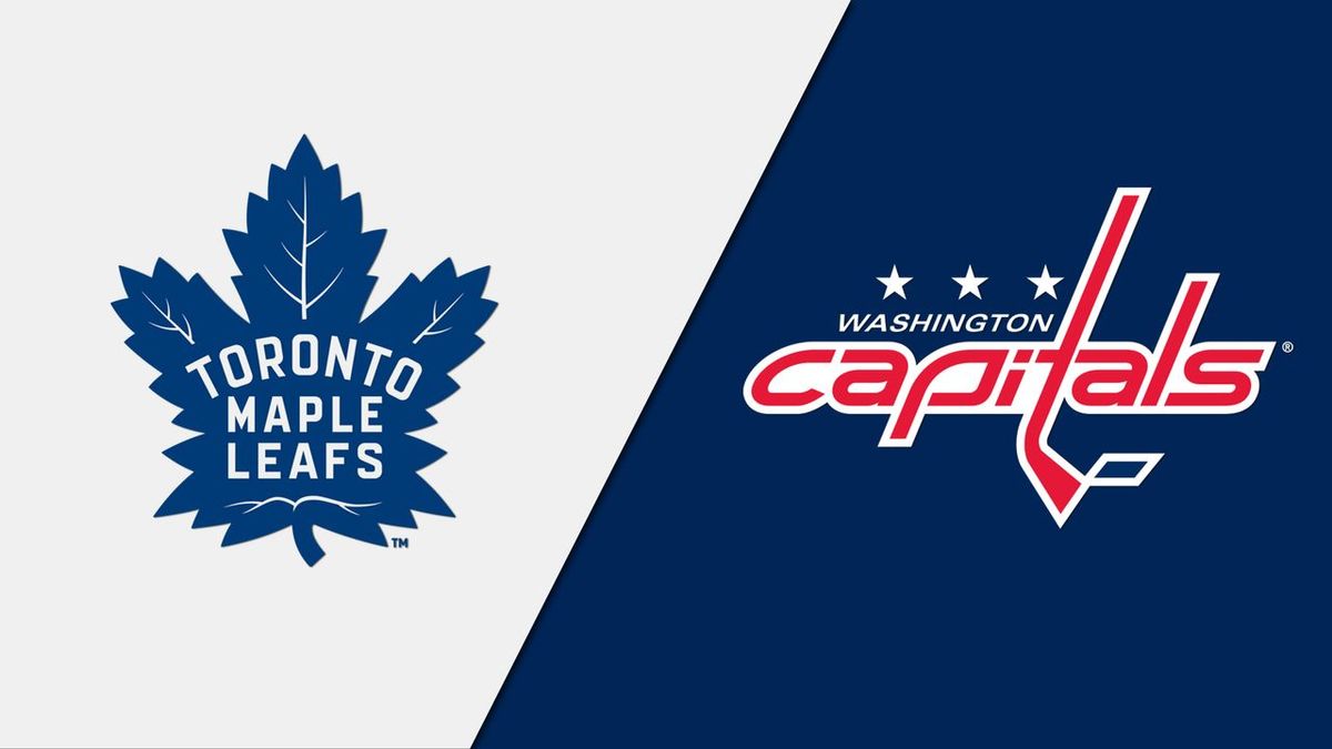 Toronto Maple Leafs at Washington Capitals