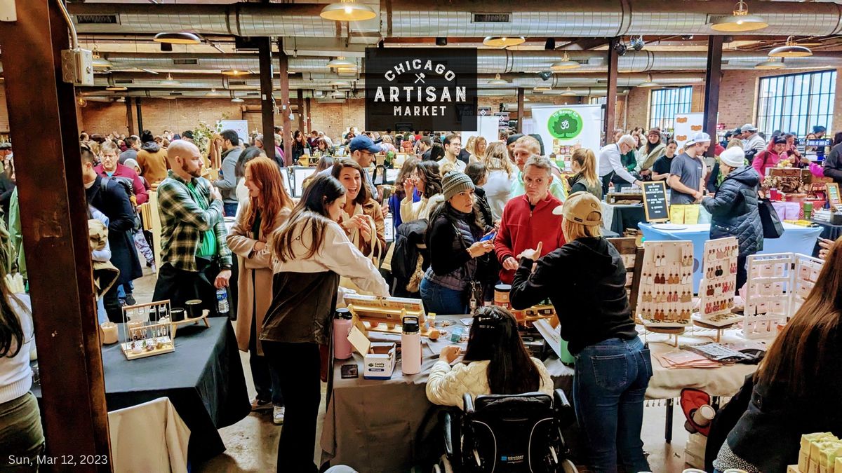 Chicago Artisan Market in Fulton Market - Sun, Mar 9th (Spring Forward)