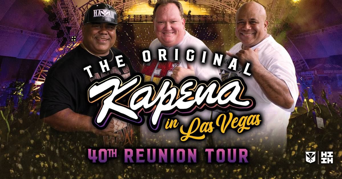 Hawaii's Finest Presents The Original Kapena 40th Reunion Tour at The Event Lawn