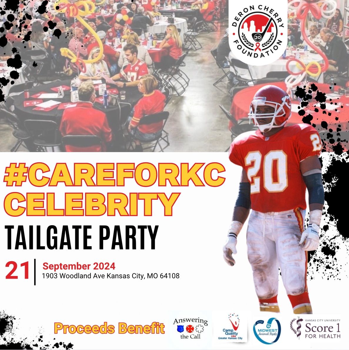 #CareforKC Celebrity Tailgate Party