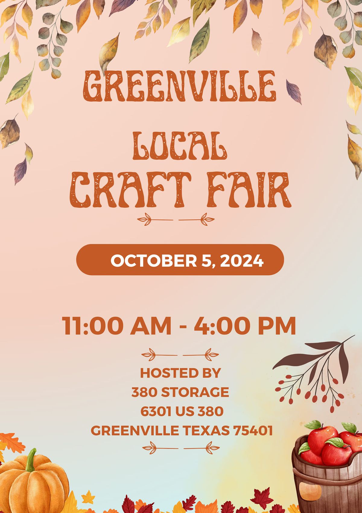 Greenville Local Craft Fair