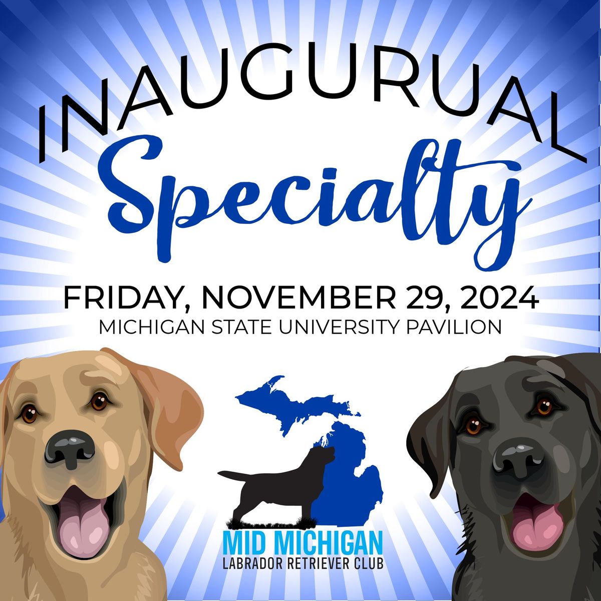 INAUGURAL SPECIALTY AS A LICENSED AKC CLUB