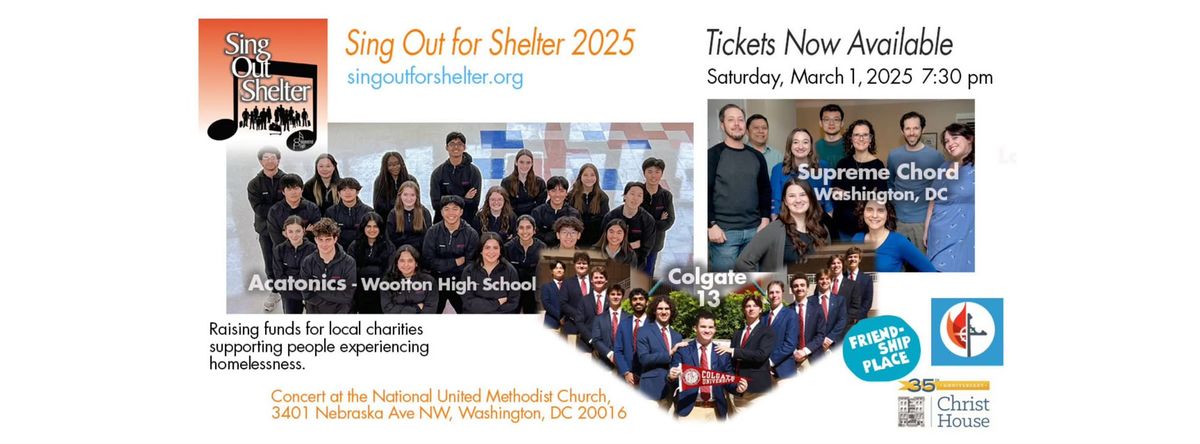 Sing Out for Shelter 2025