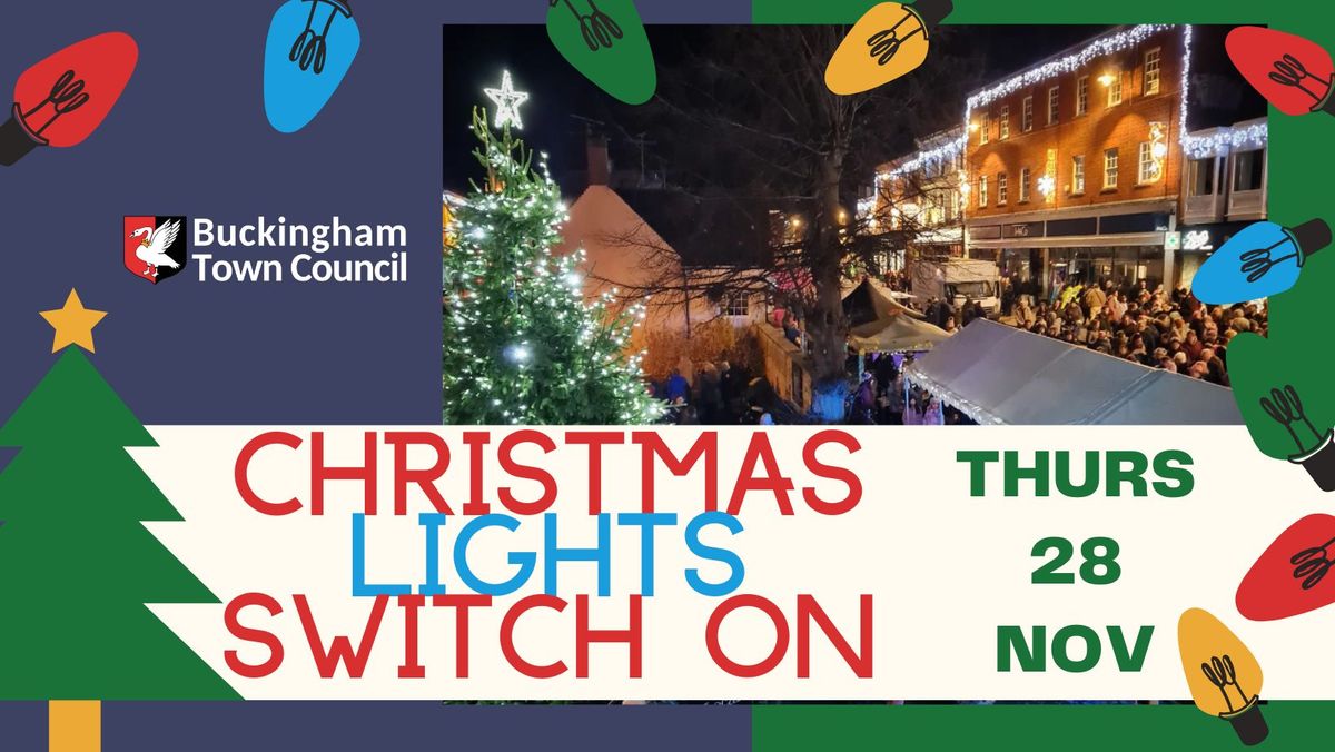 Buckingham Christmas Lights Switch On