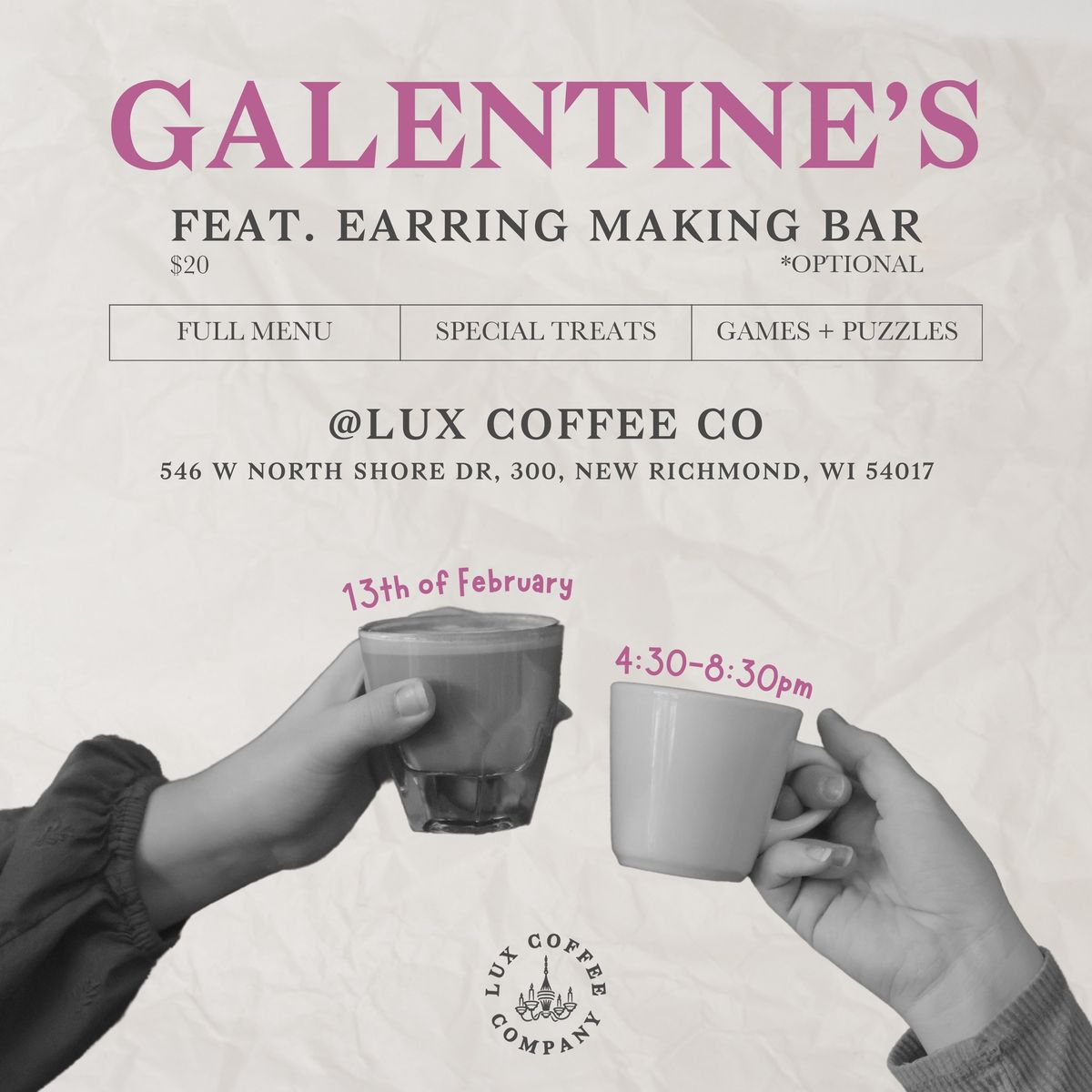 Galentine\u2019s Night @ Lux