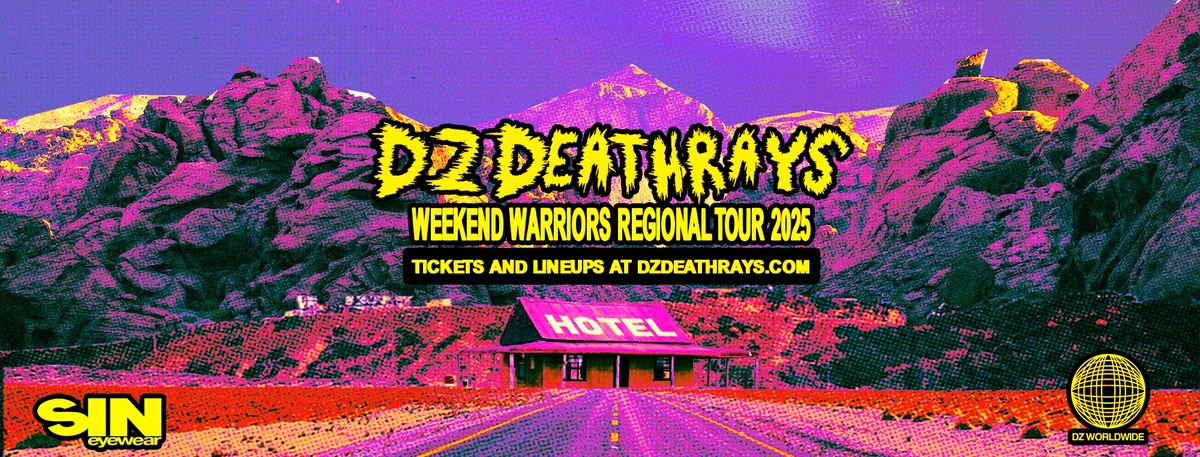 DZ Deathrays WEEKEND WARRIORS Tour w\/ The Beefs & Zamboni Jones