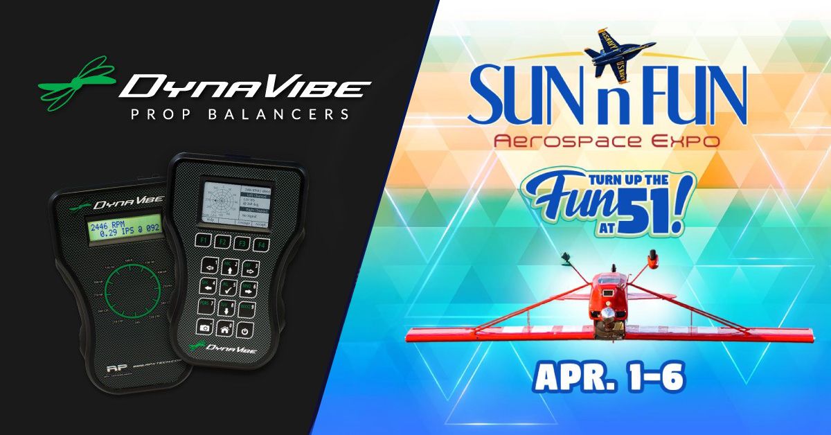 DynaVibe & DryBot @ SUN 'n FUN Aerospace Expo