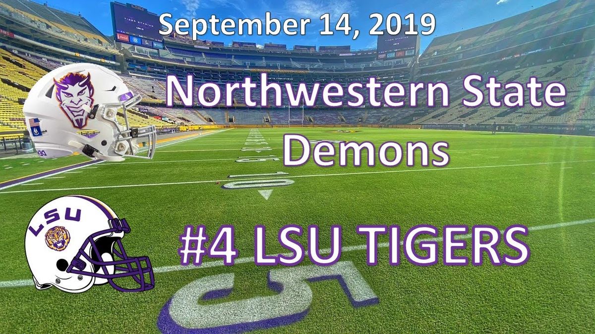 LSU Tigers vs. Northwestern State Demons