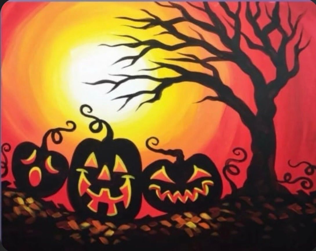 Halloween Paint & Sip