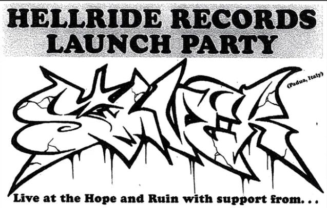 HELLRIDE RECORDS LAUNCH PARTY MARKET (FREE) 