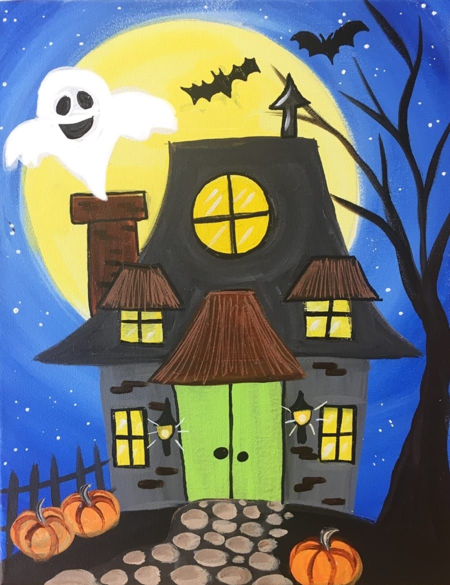 Kids Halloween Painting (5-12) ($35 per person)