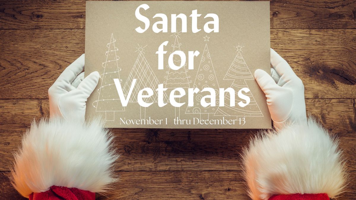 Santa for Veterans in the Hospital