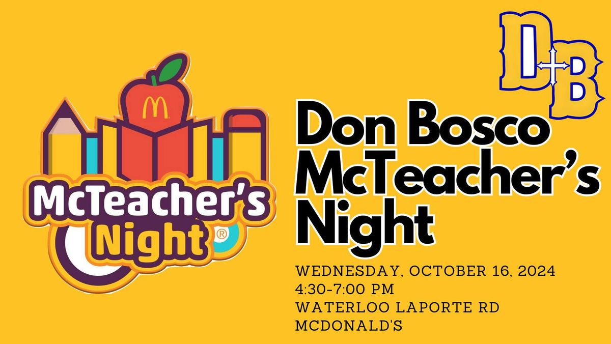 Don Bosco McTeacher's Night