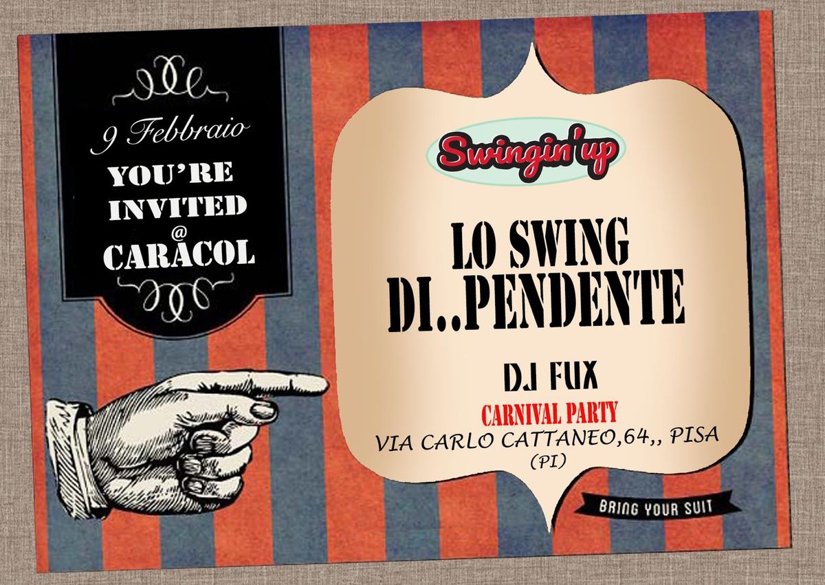 Lo Swing Di...Pendente | Carnival Party