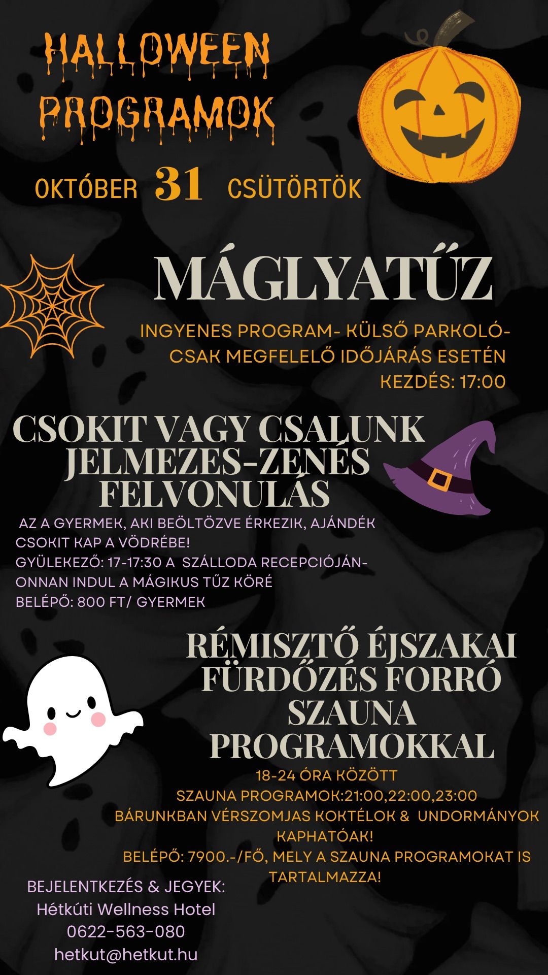 Halloween-i programok a Birtokon