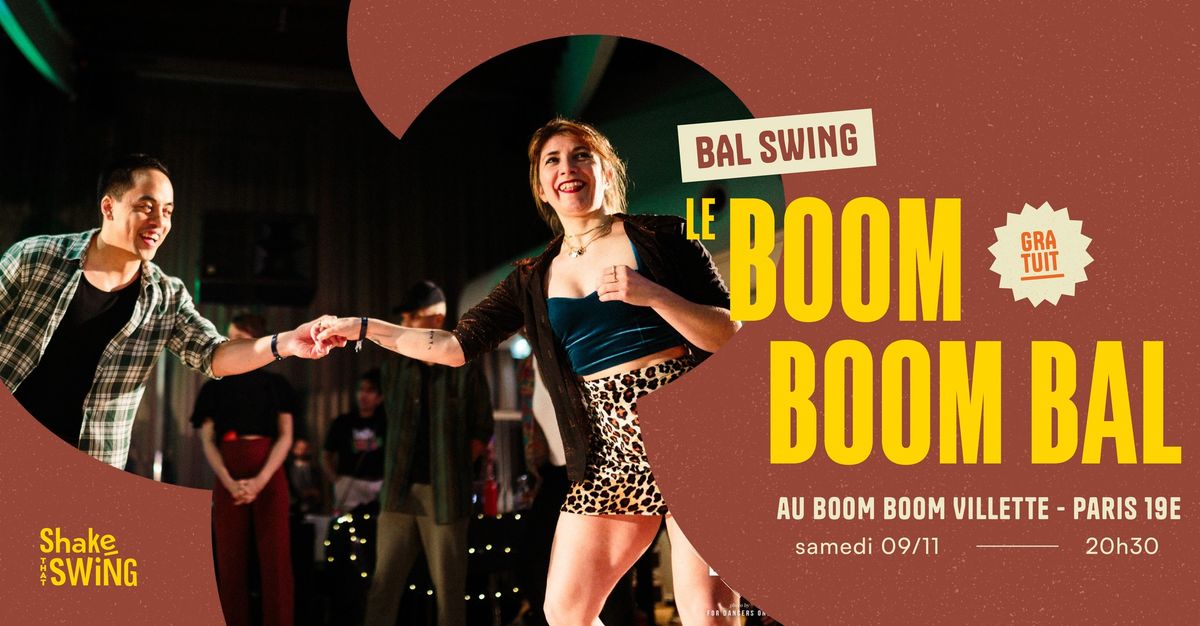 Le Boom Boom Bal \ud83d\udca5 Bal swing \u00e0 Paris 19 