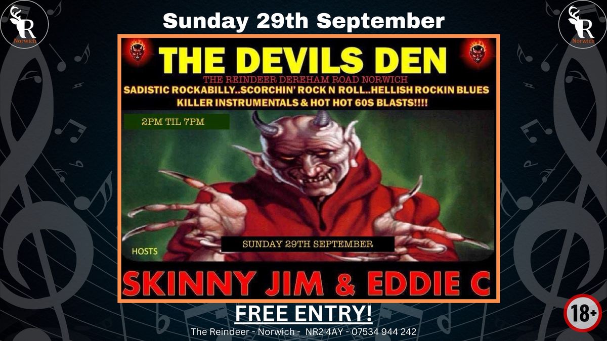 The Devils Den DJ night!