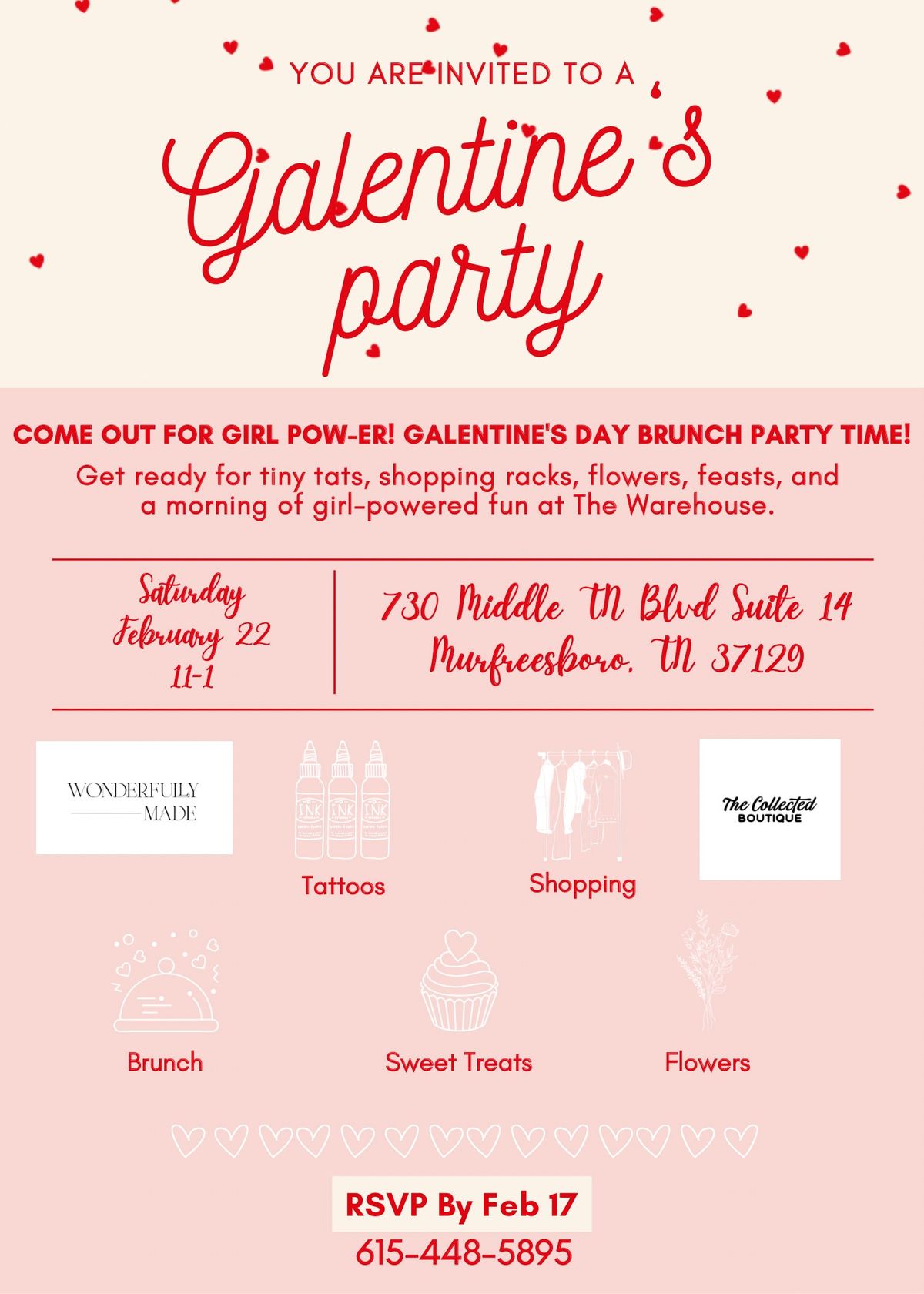 Galentines Party! Celebrate Friendship & Fun