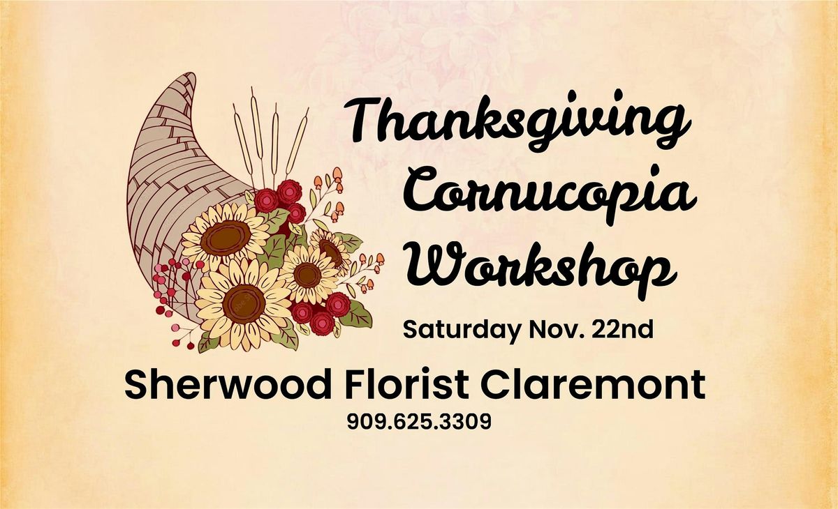 Floral Cornucopia Workshop