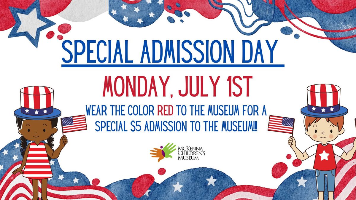 Special Admission Day 