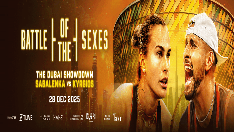 Battle of the Sexes - The Dubai Showdown - Aryna Sabalenka vs Nick Kyrgios in Dubai