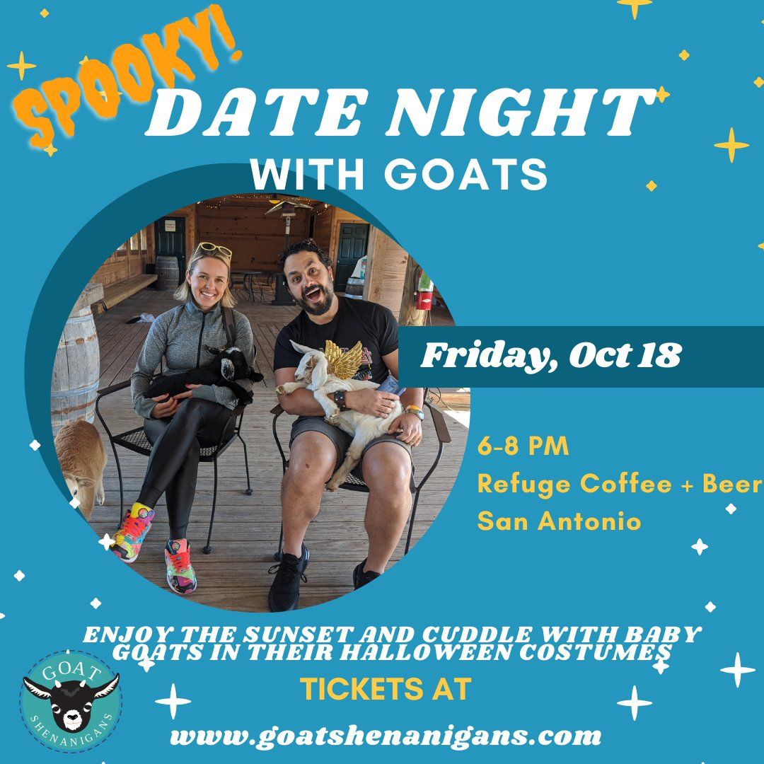 Spooky Date Night with Goats