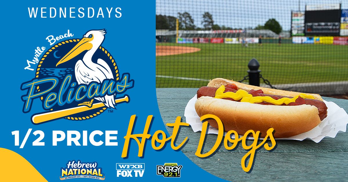 1\/2 Price Hot Dogs + Wet Nose Wednesday