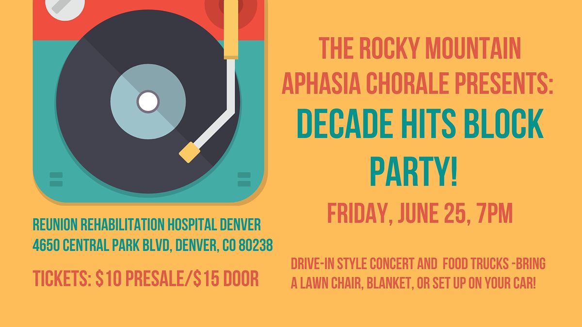 Rocky Mountain Aphasia Chorale Summer Concert