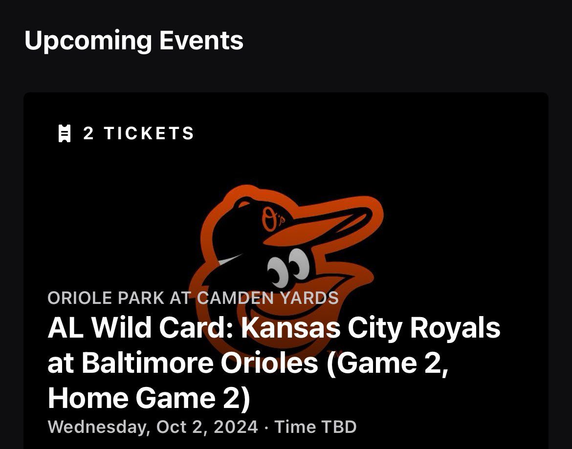 Kansas City Royals at Baltimore Orioles at Oriole Park at Camden Yards