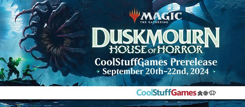 Magic: Duskmourn: House of Horror Prerelease Saturday 1PM