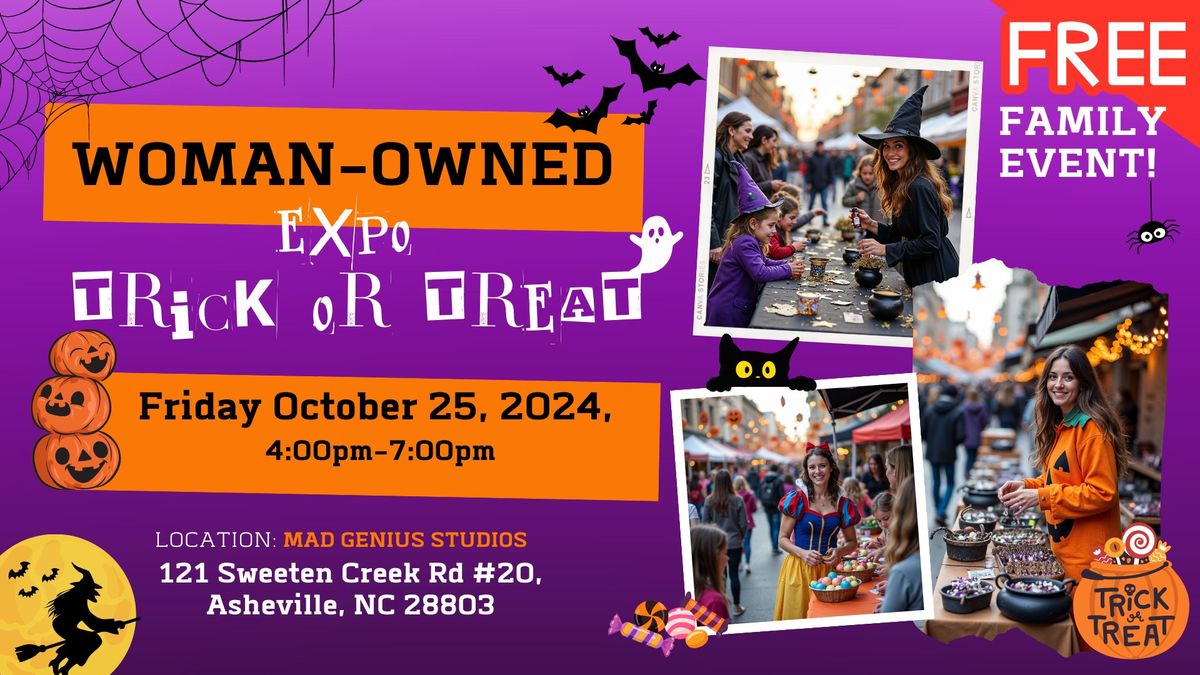 Woman-Owned Expo Trick or Treat