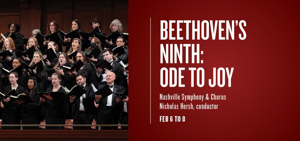 Ode To Joy: Beethoven's Ninth Symphony