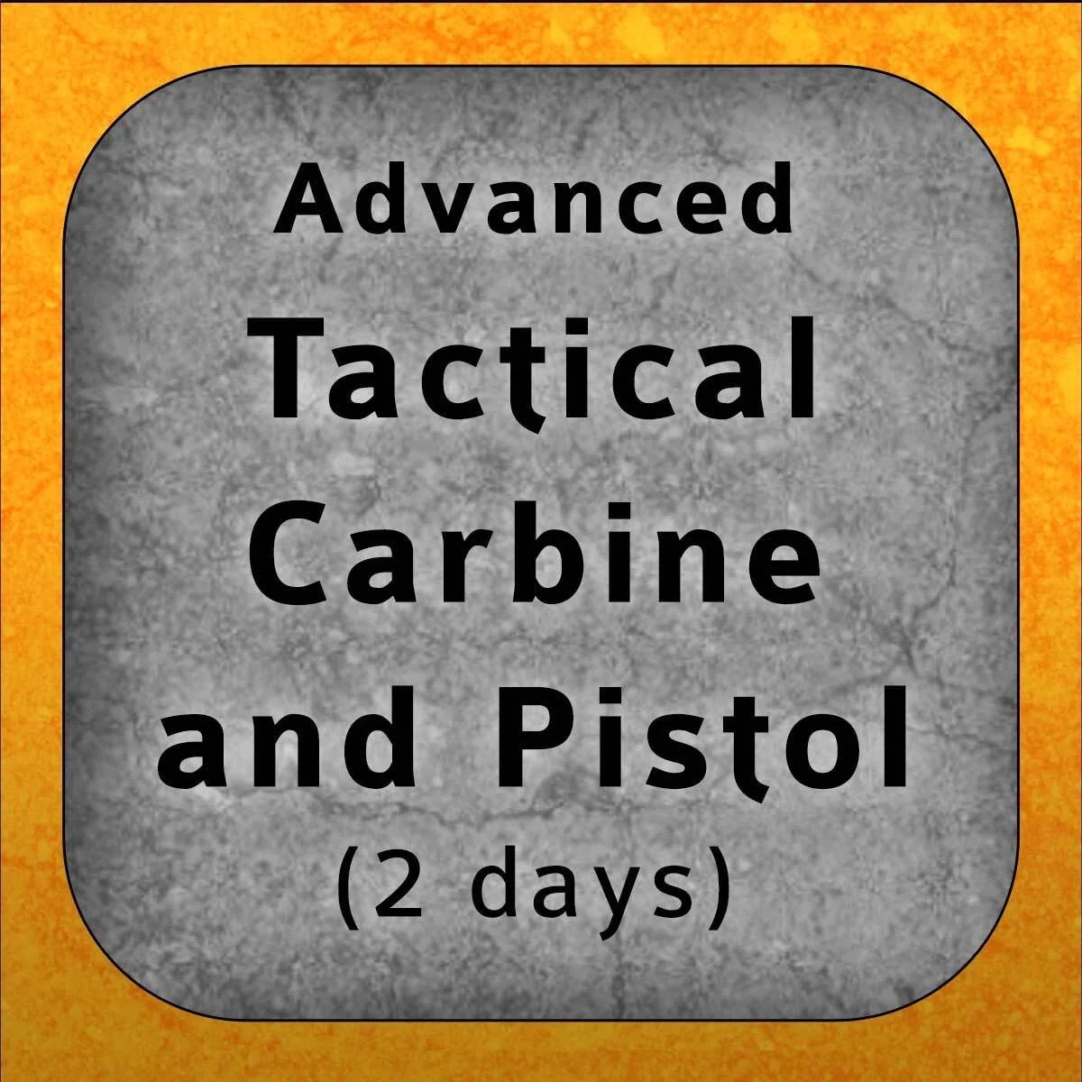 Gamut Resolutions Advanced Tactical Carbine & Pistol (2 days)