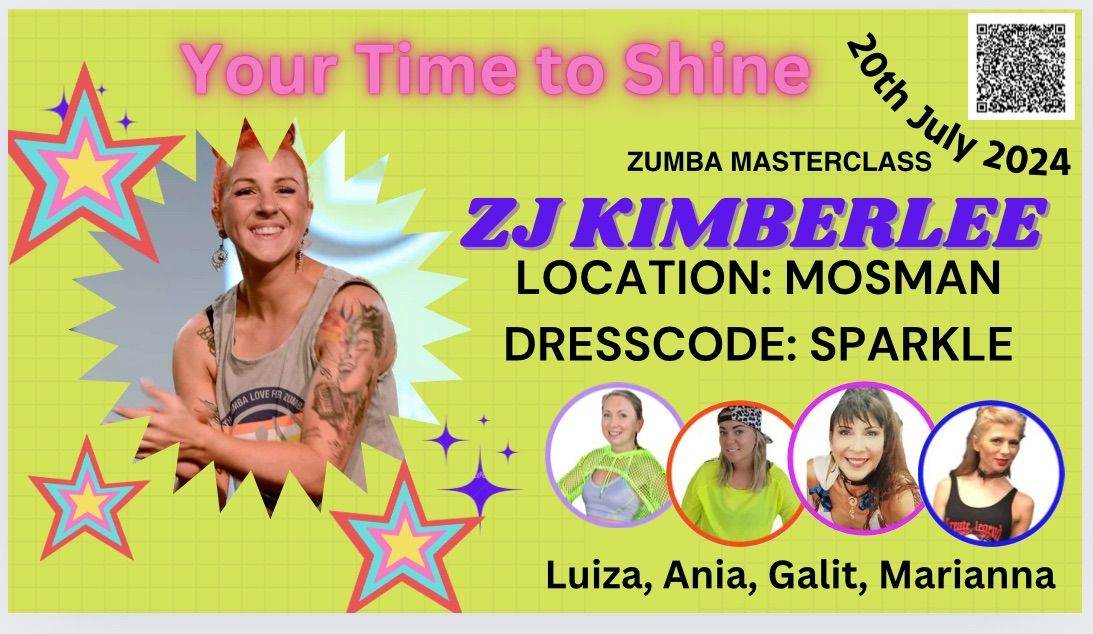 Zumba Masterclass with ZJ Kimberlee Allan