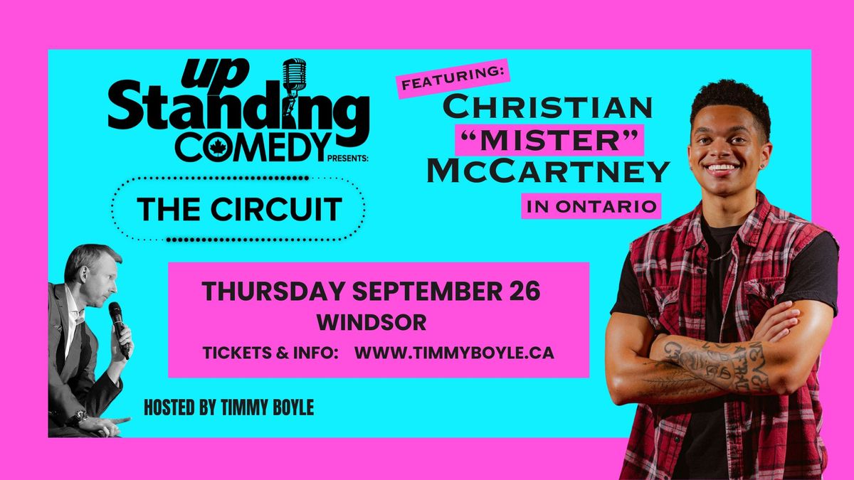 \u201cTHE CIRCUIT\u201d Comedy Tour 45 - Christian McCartney