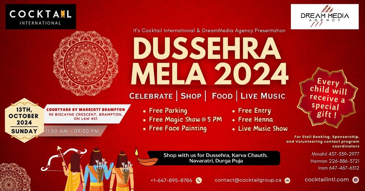 Dusshera Mela 2024 - Swagat Banquet Hall 