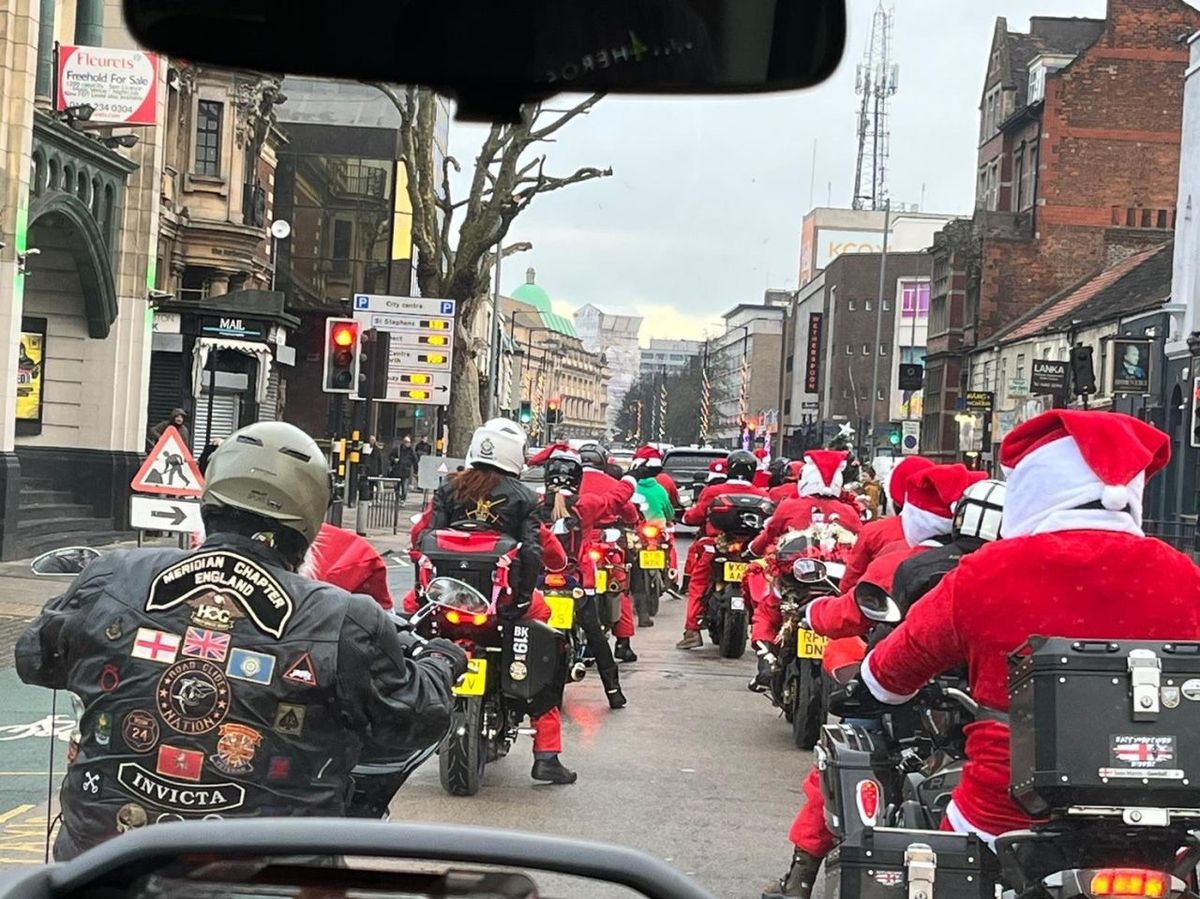 Biker Santa Run