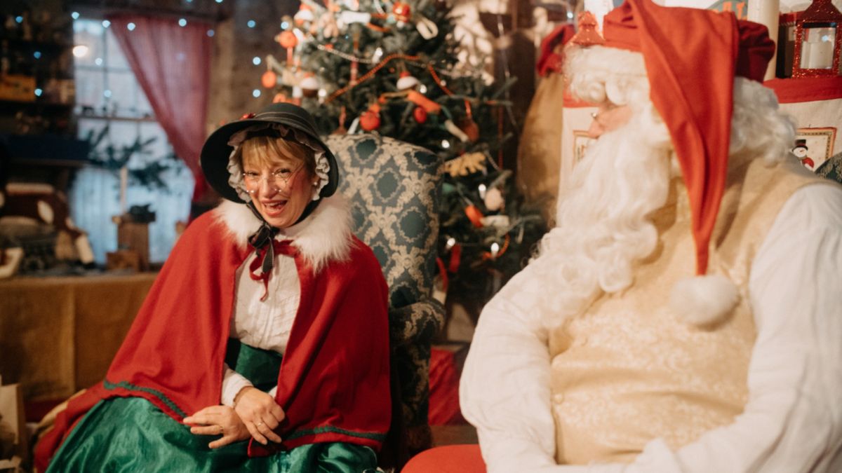 Visit Father Christmas and his Elves at Ulster American Folk Park