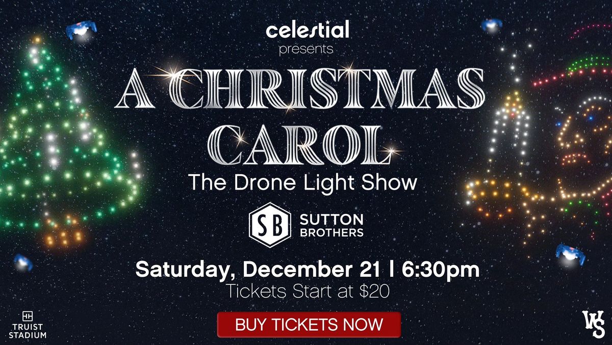 A Christmas Carol, a Celestial Drone Light Show