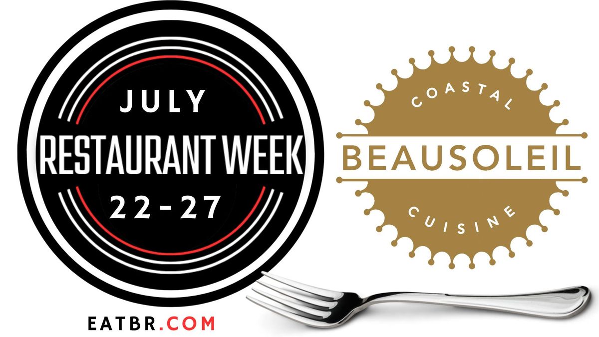Restaurant Week at Beausoleil Coastal 