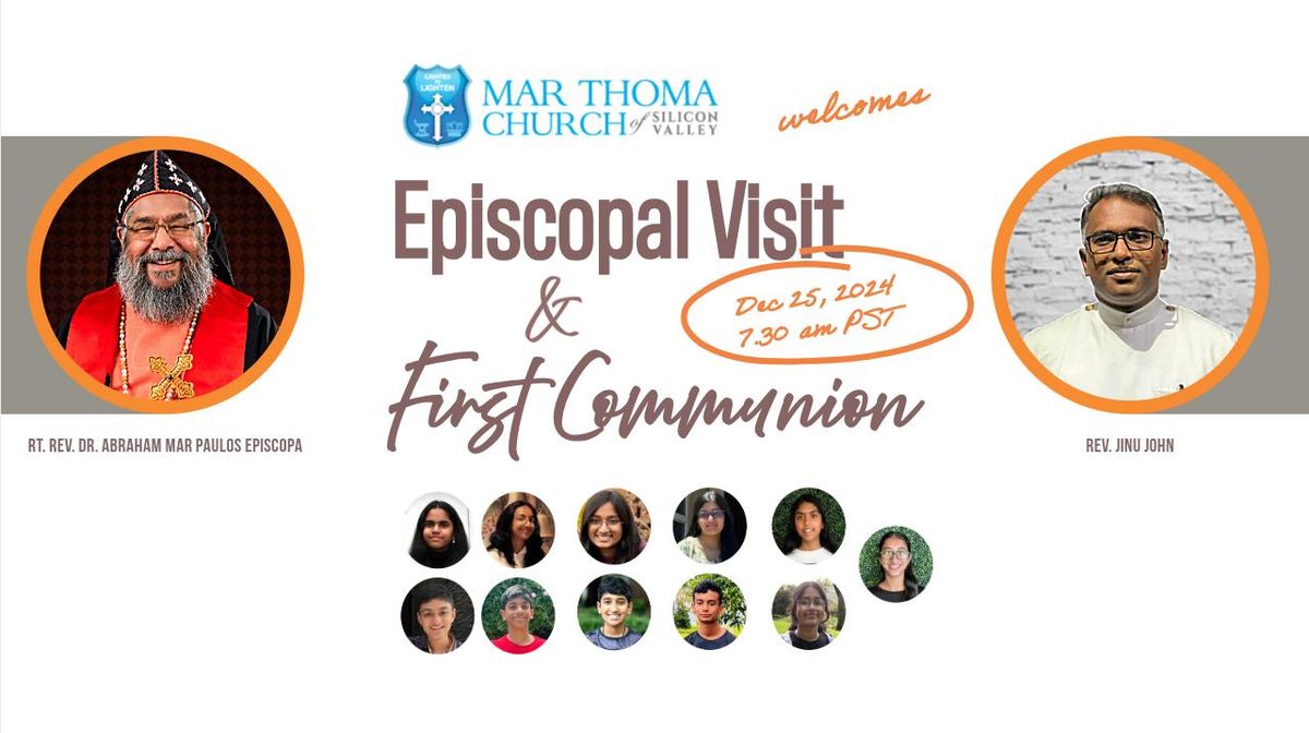 Episcopal Visit  &  First Communion 