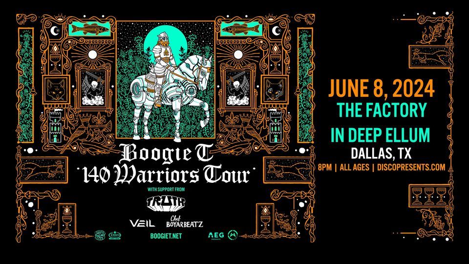 Boogie T: 140 Warriors Tour \u2013 Dallas 6.8.24