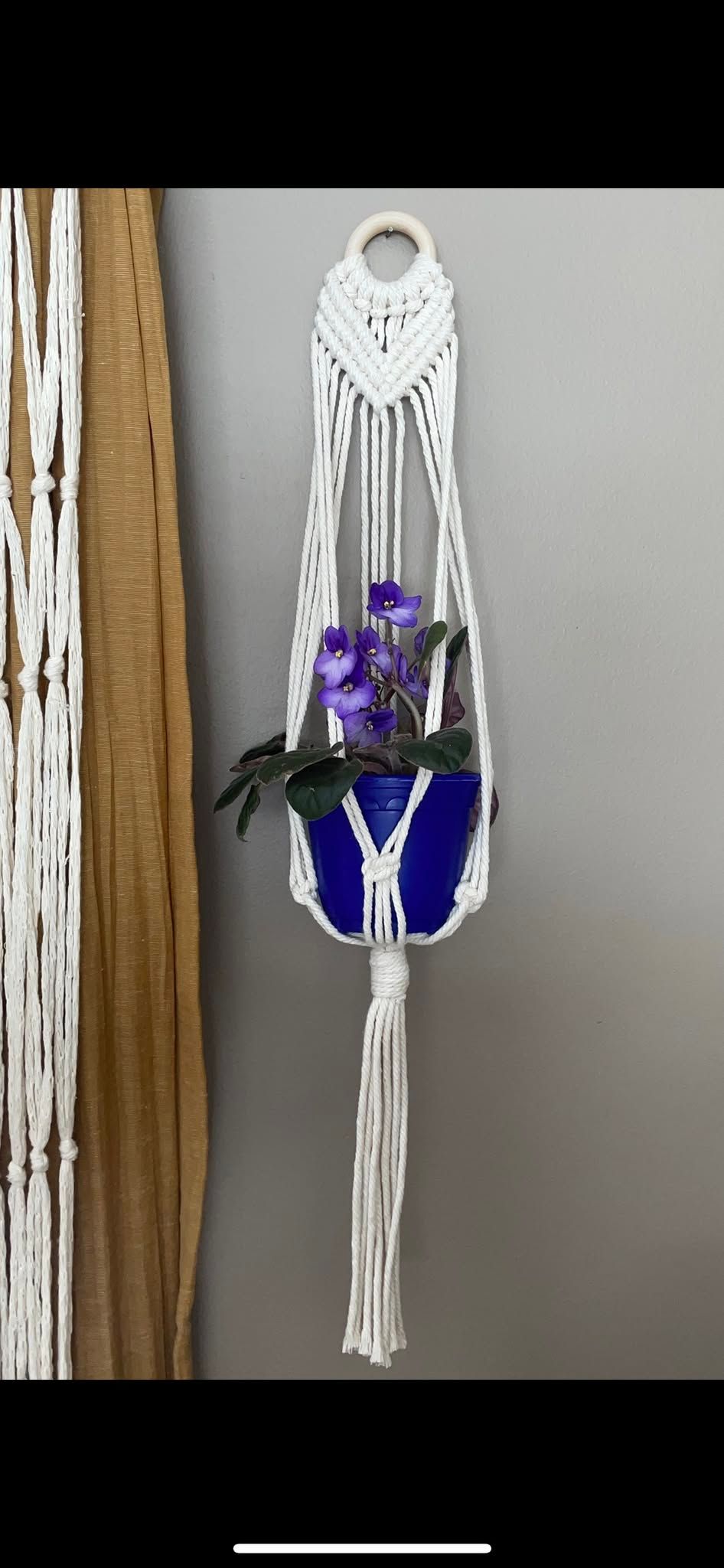 Macrame plant hanger class at Carlsons\u2019 Greenhouse-Fenton